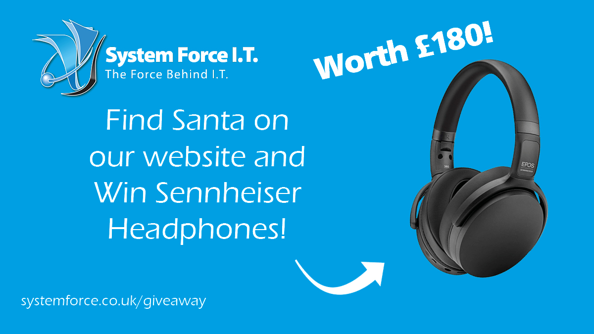 System Force I.T. on Twitter: "GIVEAWAY TIME! Want to win Sennheiser Headphones (worth £180) this Christmas? 🎄 Find on our website! Easy and simple enough! 🤠 https://t.co/efS3F5PdEc ✓ 🚀RT &