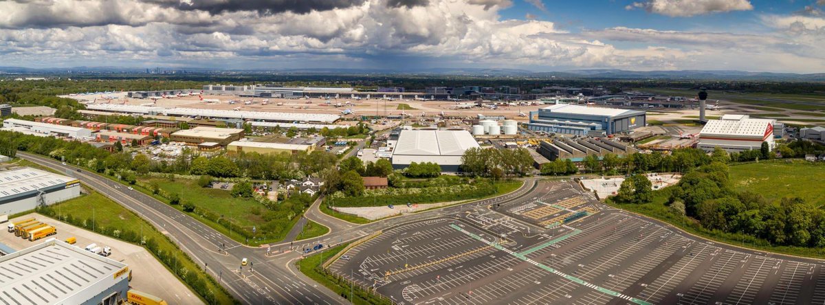 TonyPhotoclear's tweet photo. Manchester Airport project over the last 12 months. https://t.co/r34je5qQW0