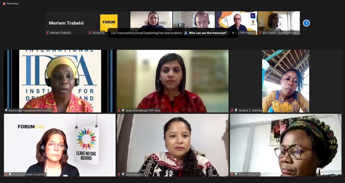iKNOW_Politics's tweet photo. Rumbidzai Kandawasvika-Nhundu of @Int_IDEA says that #womeninpolitics are vulnerable to #GenderBasedViolence. @IPUparliament data on #VAWP shows widespread increase in #intimidation & #harassment against #womenMPs, she shares at the #ElectedtoLead #webinar.
#OrangeTheWorld https://t.co/8o2JP9PNV3