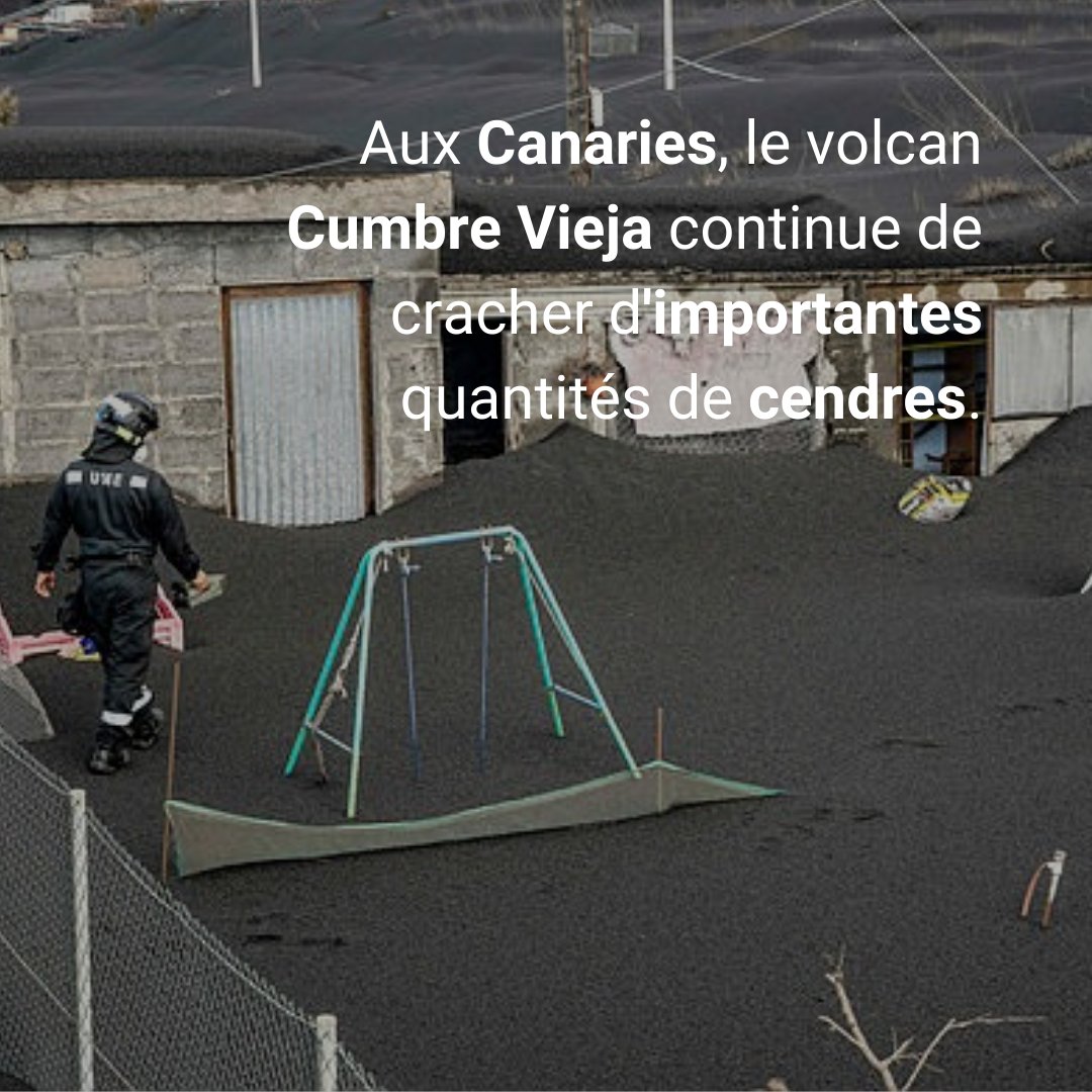 Le volcan est entré en éruption le 19 septembre, pour la première fois en 50 ans.

#cumbrevieja #canaries  #volcan #eruption #surlevif