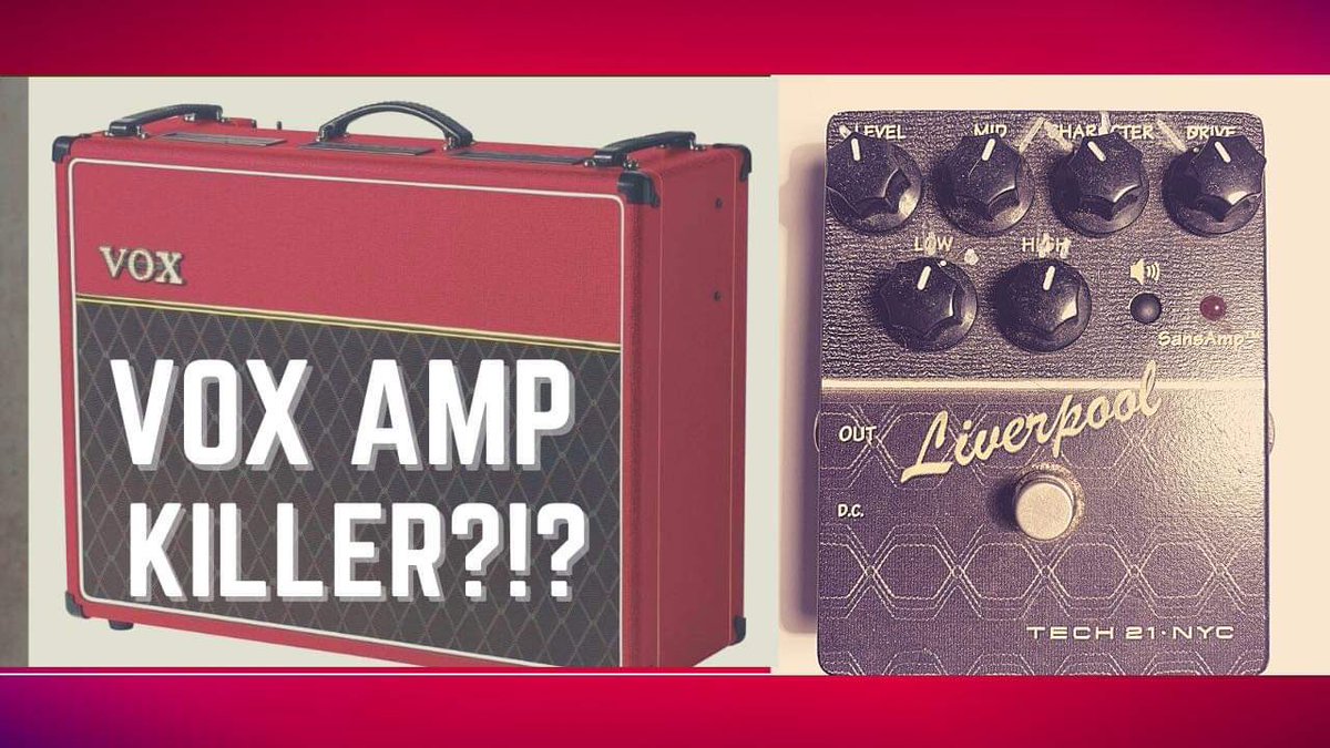 ChinMYMP's tweet photo. Watch how I dial a Vox AC30 clean sound using the Tech 21 Liverpool. One of the best Vox amp emulators in the market. #voxac30 #sansamp #guitaramp #guitareffects #ampsimulator
https://t.co/yn4kOJYSEd https://t.co/e5V65pNZ2Z
