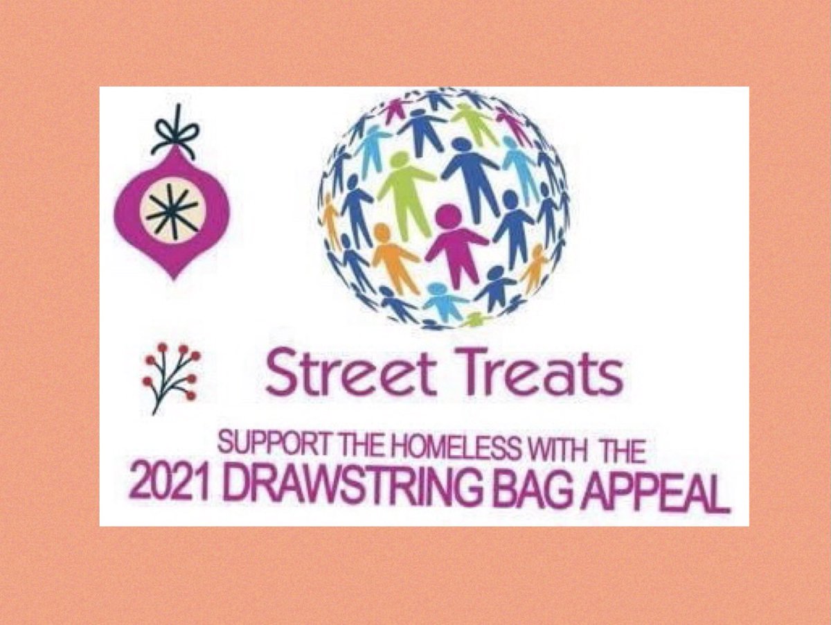 ⭐️This Christmas, Street Treats are doing a ‘drawstring bag appeal’⭐️

They are asking customers and colleagues to fill up a drawstring bag with essential winter items.

•Hats
•Scarfs
•Socks
•Toiletries
•And maybe a nice Christmas treat such as some chocolate🎄
•Torch