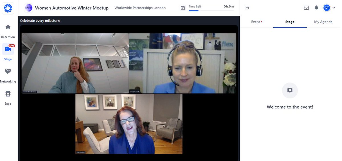WomenAutoNetwrk's tweet photo. "Having a #diverse workforce leads to better ideas and better financial results," says Kyra Whitten from @Flexintl, during our 'Celebrate every milestone' panel (also feat. Melanie Schuttenberg and Judith Gaspar) at our #WomenAutomotiveNetwork #WinterMeetup. https://t.co/6dRPg7U3Is