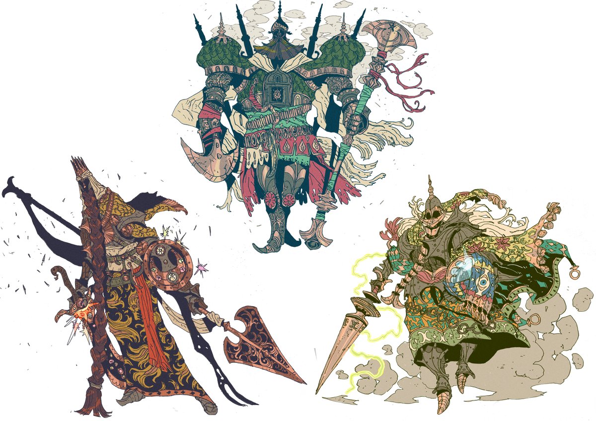 Anontloudeac's tweet photo. Here are all of the PALADINS of AL Andalus! Once again thank you for the continued support on this series! Still having a blast doing these but i'm also planning on expanding their stories in the future... https://t.co/hYaRNCIGdB