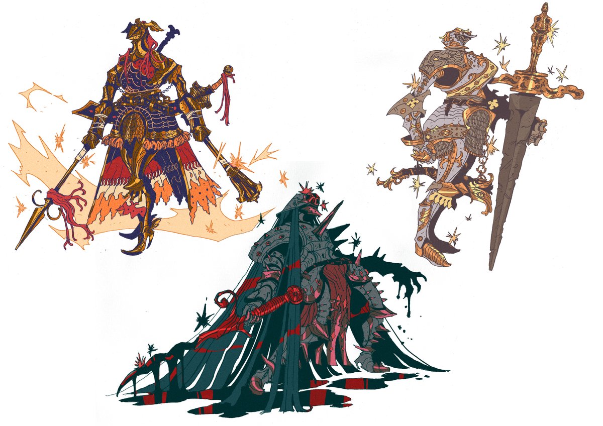Anontloudeac's tweet photo. Here are all of the PALADINS of AL Andalus! Once again thank you for the continued support on this series! Still having a blast doing these but i'm also planning on expanding their stories in the future... https://t.co/hYaRNCIGdB