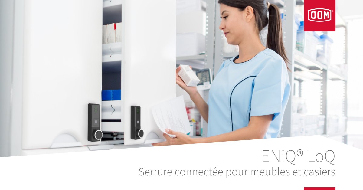dom_ronis's tweet photo. Conçue pour sécuriser mobilier et vestiaires, ENiQ LoQ est la serrure électronique intégrée à votre écosystème de contrôle d'accès DOM ENiQ.🔒✅
Connectée et flexible, elle s'adapte à tous types d'environnements. Découvrez ses nombreuses fonctionnalités 👉🏼 https://t.co/8e5ZWcmdny https://t.co/qveGtUbu9I