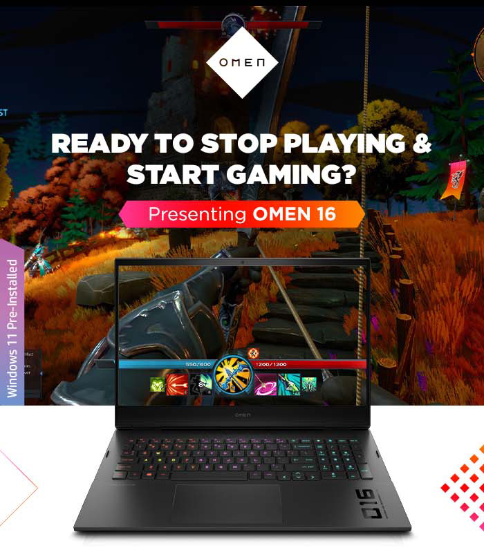 PrasannaMoghe1's tweet photo. READY TO STOP PLAYING &amp; START GAMING?
 
Presenting New Omen 16 Laptop with Stunning display, Distinct design &amp; Powerful Performance. Stay cool for longer gameplays!
 
Know more: https://t.co/soaiYAj4Ow

Check out: https://t.co/TZflYcEFXm https://t.co/J5GnoN8QJ1