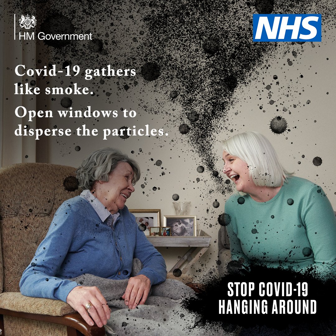 If you're meeting up indoors, open the windows and let fresh air in to reduce the risk of catching or spreading #COVID19.

Latest guidance: gov.uk/coronavirus