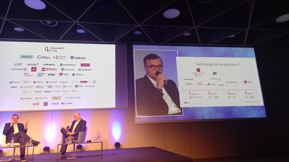 L'editeur <a href="/VTEXcommerce/">VTEX</a> en direct de <a href="/ConnectLille/">Connect Lille</a>  partenaire de <a href="/Decathlon/">Decathlon</a> au Brésil revendique une technologie de 4ème génération #ecommerce #écosystème #OMS