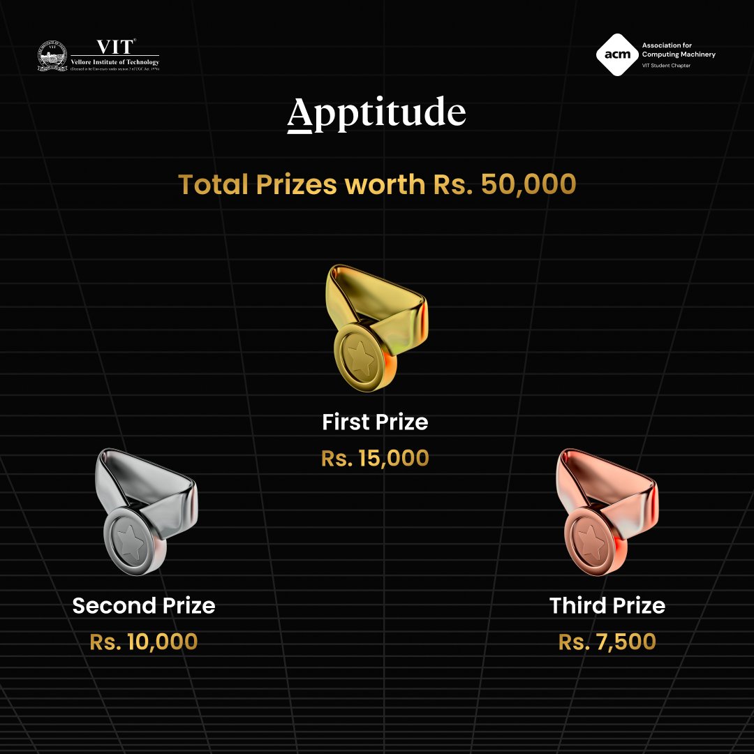 ACM_VIT's tweet photo. We assure you'll walk out of Apptitude as an App Developer!
So are you ready to put your App on the Map this November?
#hackathon #tech #vitvellore #appdev #ios #android #flutter #hackathon #apptitude #prizes #celo https://t.co/D5BJl3ftzx
