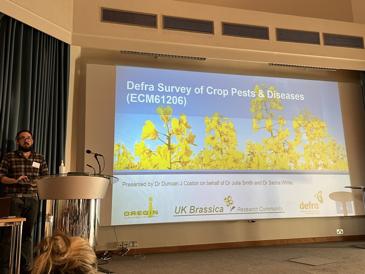 Duncan Coston from ADAS has given us information on the Survey of Crop Pests and Diseases on behalf of Julie A Smith and Sacha White. Thank you very much! 👏👏👏