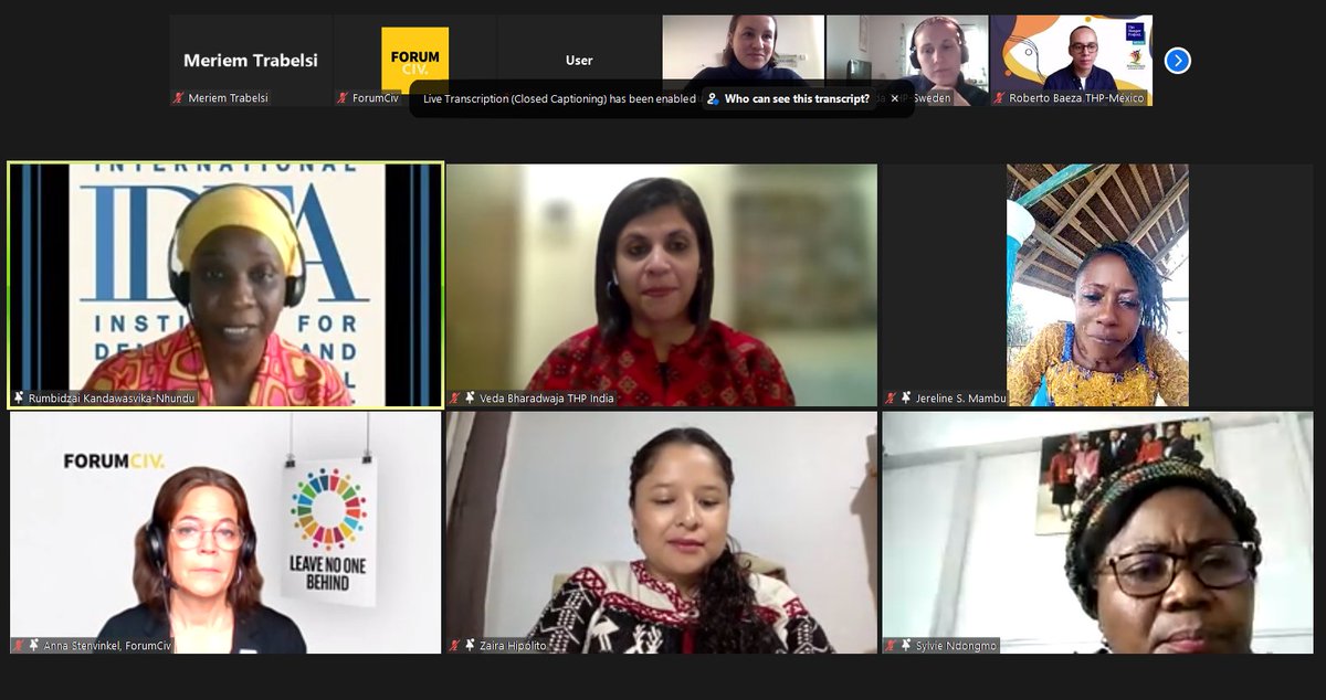 iKNOW_Politics's tweet photo. The proportion of women who resign from high positions of power is higher than that of men, and that is due to the many barriers #womeninpolitics face, including #violence, says Rumbidzai Kandawasvika-Nhundu of @Int_IDEA at the #ElectedtoLead #webinar.
#VAWP #OrangeTheWorld https://t.co/2s6J0lgkB9