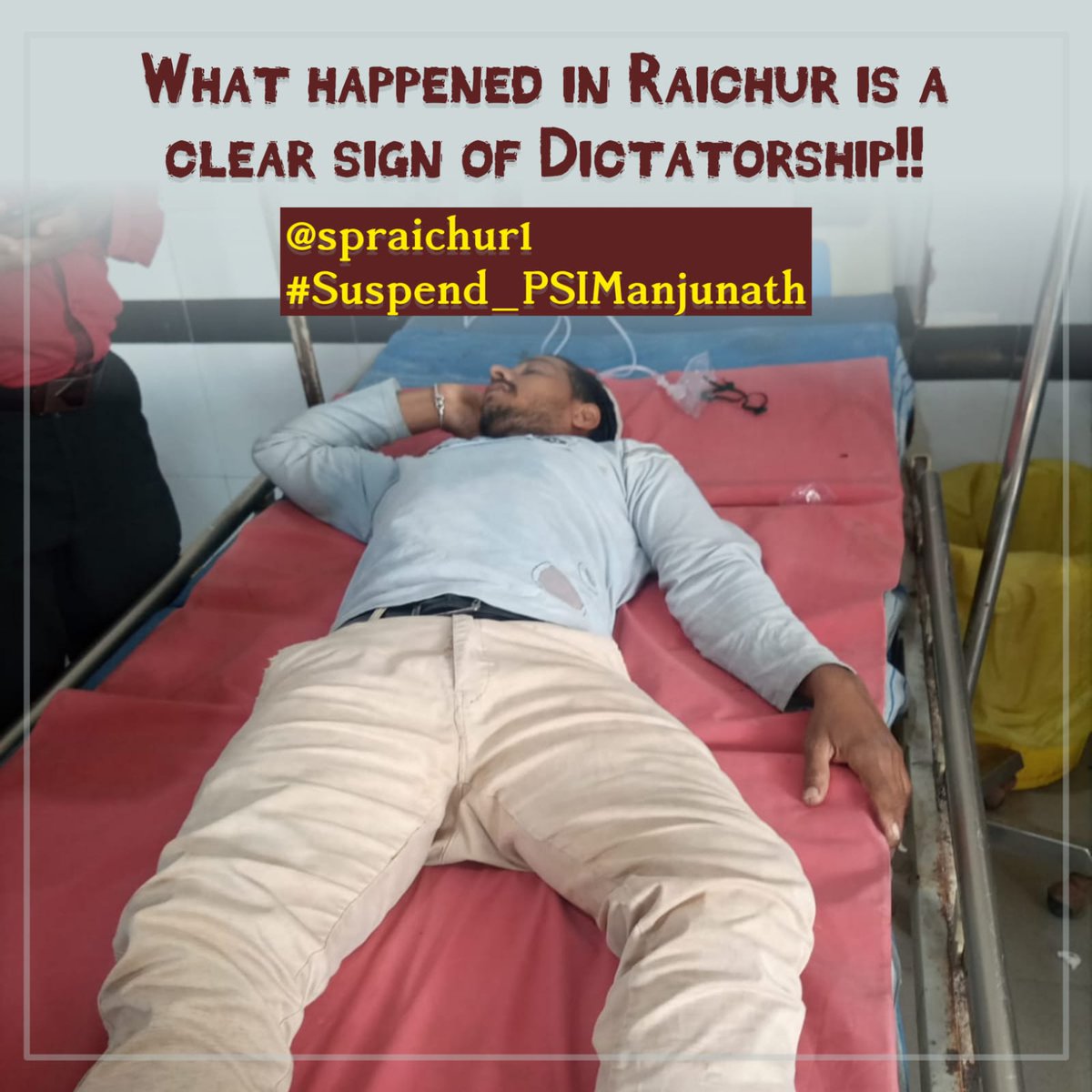 IndianT03786629's tweet photo. The police should recognize and respect the limitations of their powers and functions.
They should not usurp or even seem to usurp the functions of the judiciary.
@spraichur1 @dgpKarnataka
@Igpner @hrw @tv9kannada
@publictvnews
#Suspend_PSIManjunath https://t.co/9QUPmclMeM
