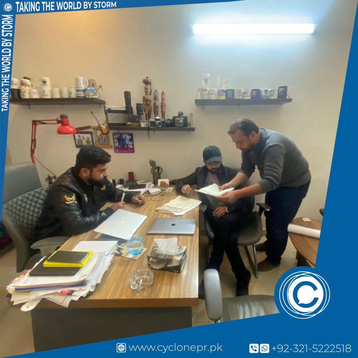 cyclone_pr's tweet photo. We Shook hands and signed the papers. You get ready for the most happening day in Islamabad. Stay tuned for updates.

#cyclone #cyclonepr #musicfestival #rolloutfest #rolloutfest21 https://t.co/kiggUmnqB4
