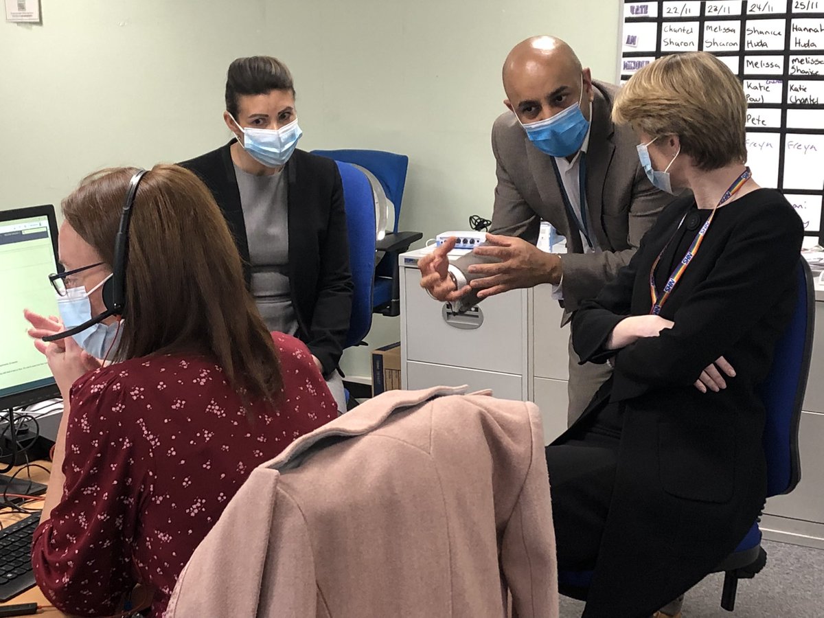 LPTnhs's tweet photo. NHS CEO @AmandaPritchard has been visiting our community crisis response service today and tells our joint nursing &amp; social care teams she is blown away by their passion &amp; can do attitude to work together to keep local patients safe at home and out of hospital #2hrcrisisresponse https://t.co/7ILf9dfL5e