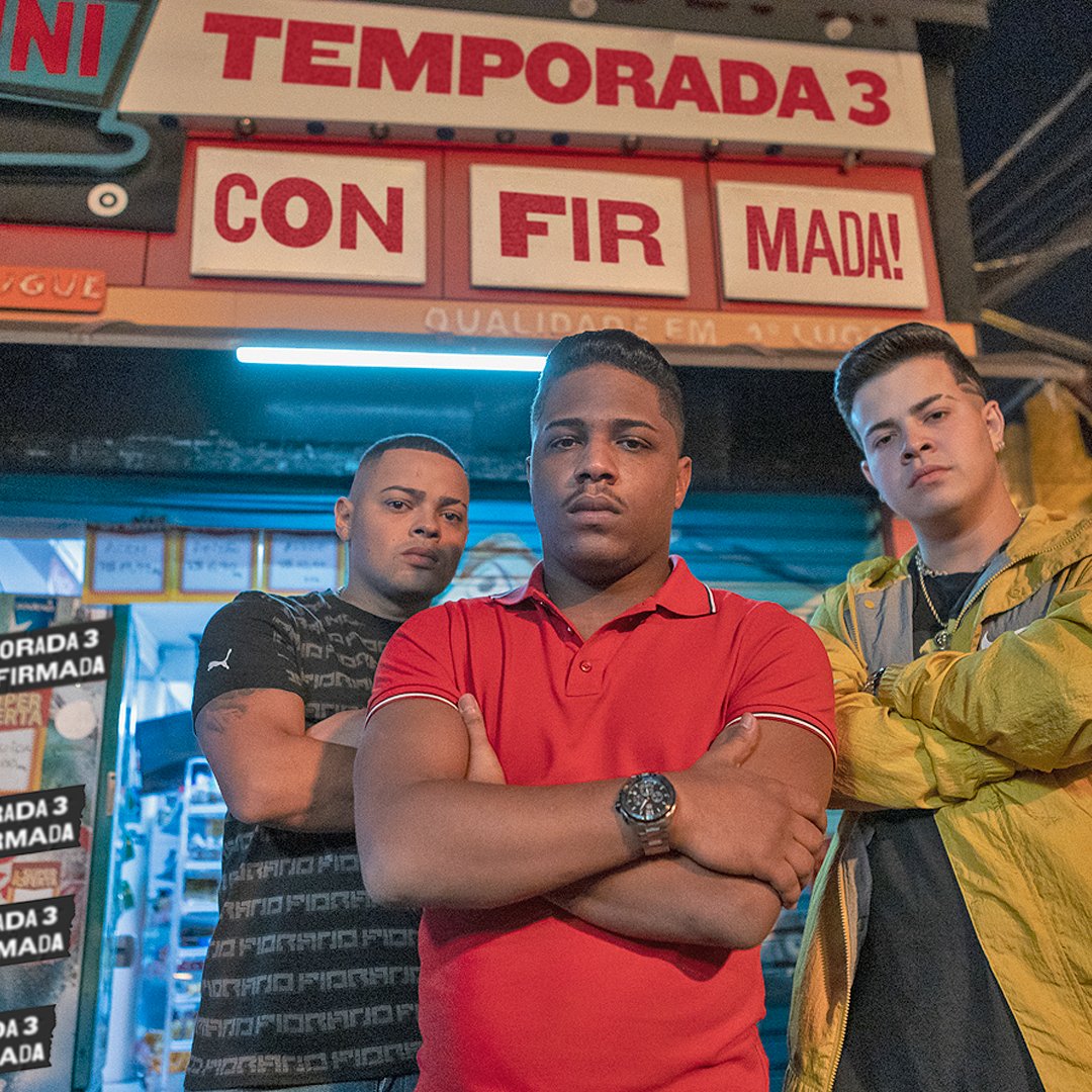 BrasilNaNetflix's tweet photo. A série Sintonia foi renovada para a 3ª temporada pela @NetflixBrasil. https://t.co/JJvUn9GCIR