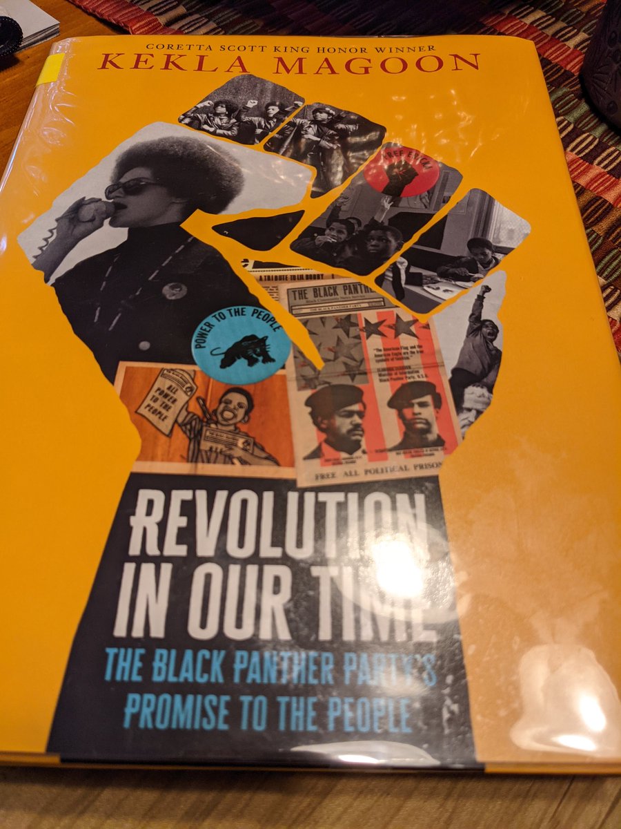 MonicaTolva's tweet photo. Reading @KeklaMagoon's #RevolutionInOurTime educated me, inspired me, and made me angry in a #JohnLewis "get in good trouble" kinda of way. 🧵⬇️ @District128 @D128Union @aasl https://t.co/sZNCN9oeub