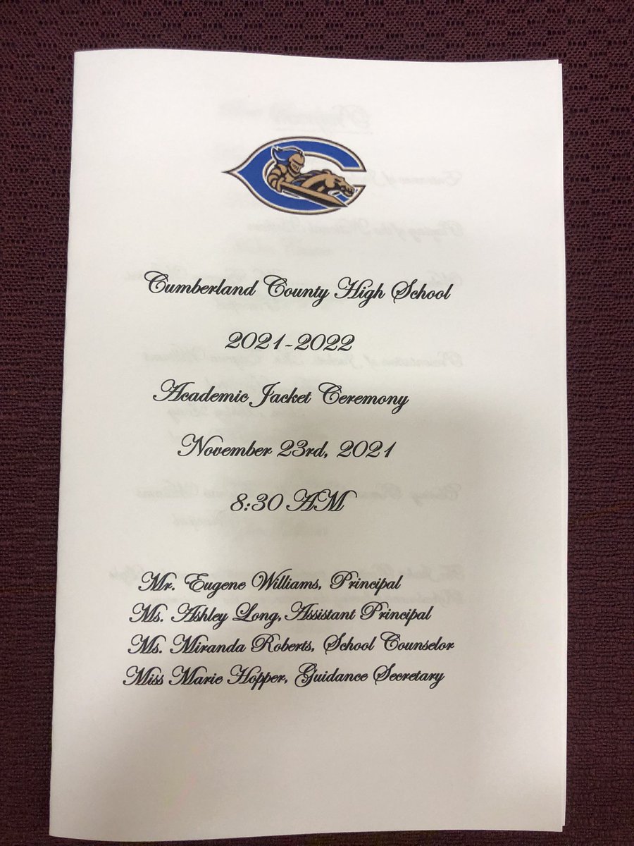 cloverdale2013's tweet photo. Enjoy seeing @CuCPS alumni bring their academic jackets in support of their family members that are getting ready to get their jackets! #alwayscucps #DukePride #iamcucps https://t.co/MCgHQuY3eU