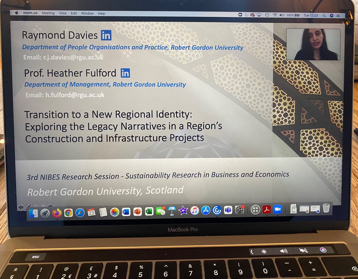 Was great to present today about regional legacy transformation at the 3rd NIBES research session alongside some excellent sustainability researchers. #AcademicTwitter #phdchat #Sustainablity