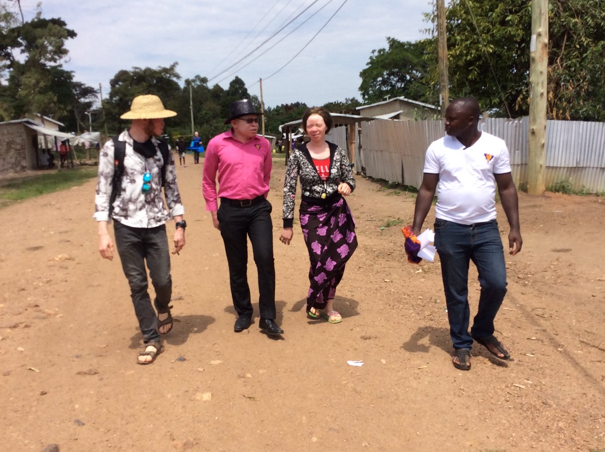 AlbinismNews's tweet photo. We had a life transforming journey to #RwamwanjaRefugeeSettlement
Camp over the weekend for a medical camp for our brothers and sisters with albinism. #Larubi https://t.co/PG8a6bpRtv