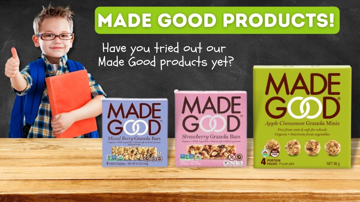 Looking for the perfect snack for your students that follow your Nutrition Program? Produce Express carries a variety of grain, produce, and dairy options just for you! Have you tried out our made good products yet? Check it out today at: produceexpress.ca/schools/