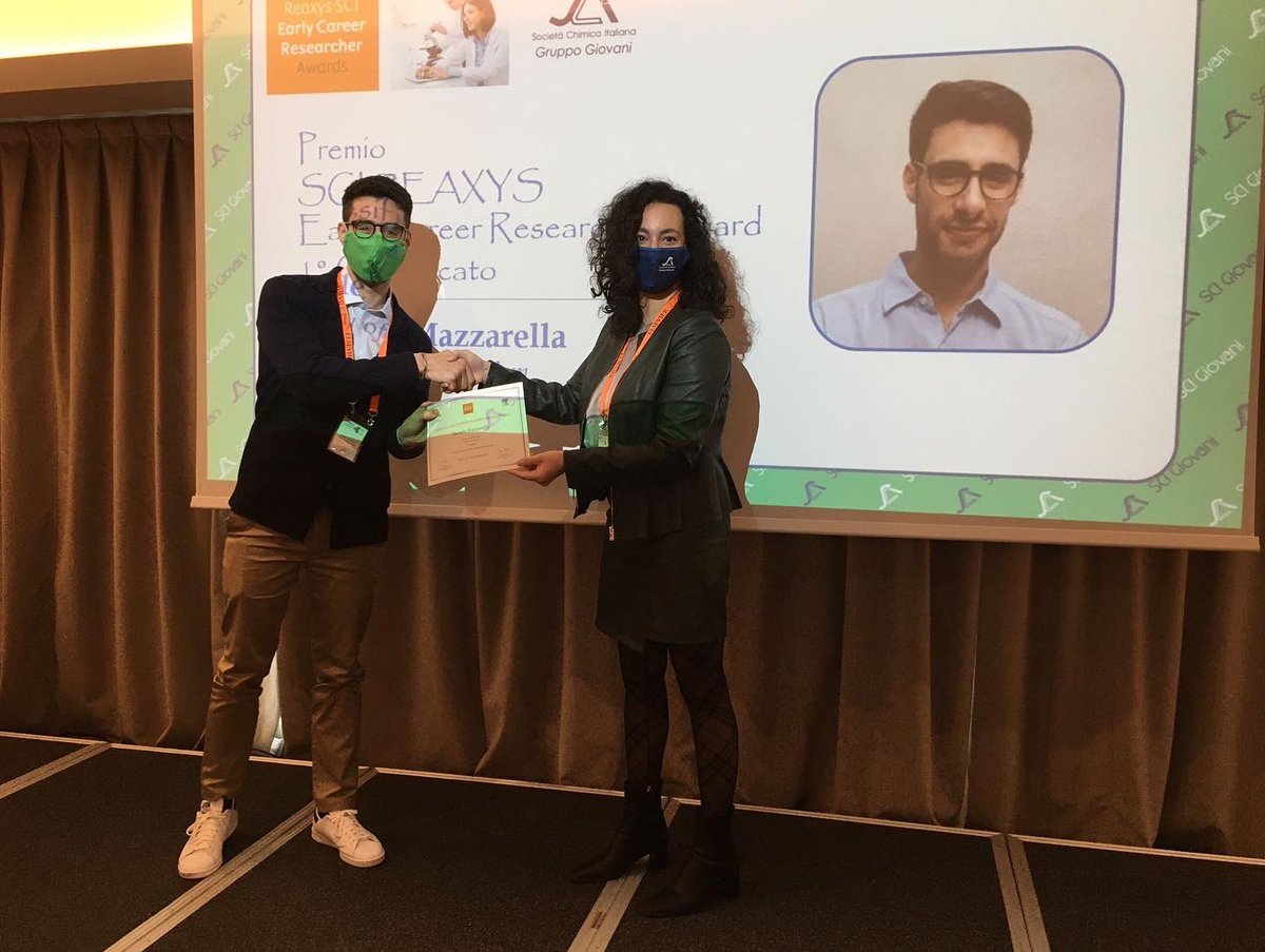 SciGiovani's tweet photo. I nostri vincitori del Premio SCI Reaxys Early Career Researcher Award 2021 #mycs2021 https://t.co/qL5F1bHwSm