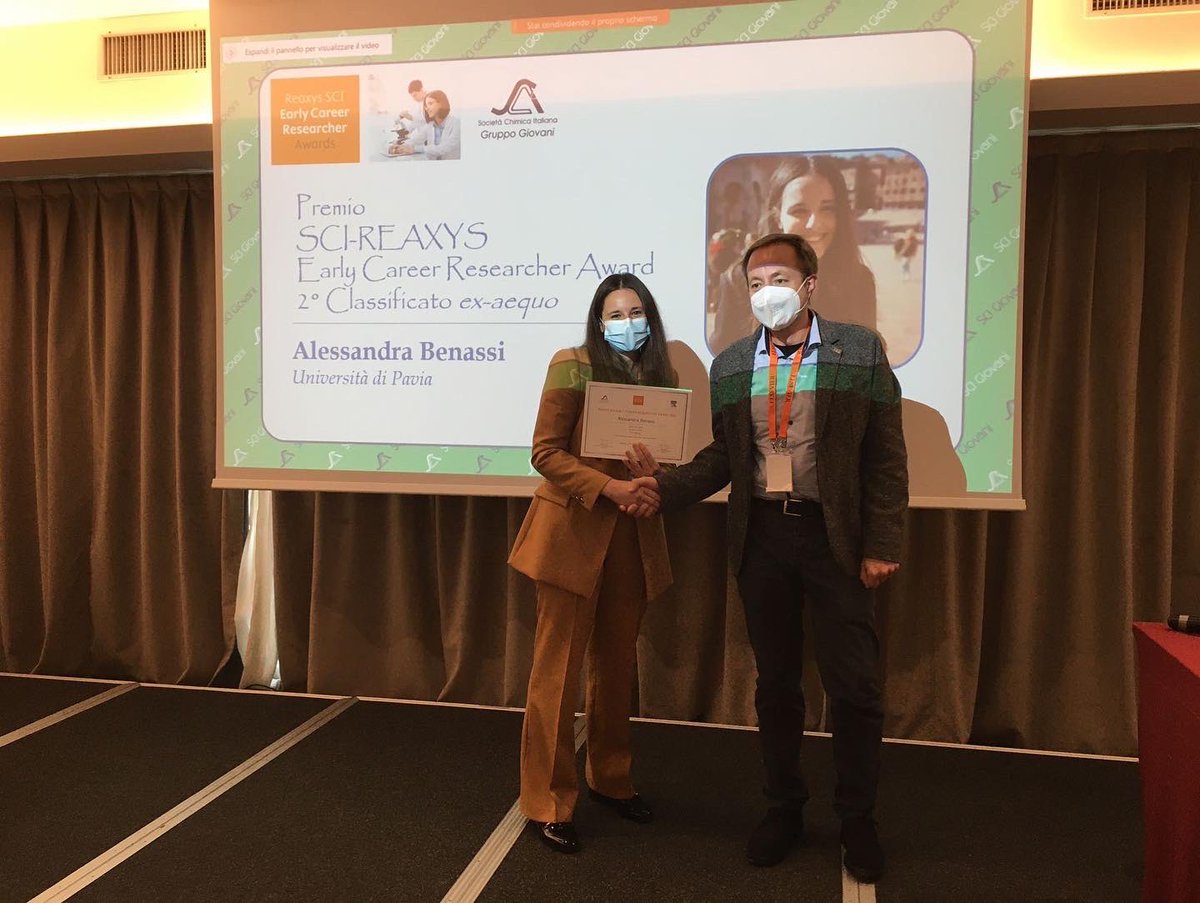 SciGiovani's tweet photo. I nostri vincitori del Premio SCI Reaxys Early Career Researcher Award 2021 #mycs2021 https://t.co/qL5F1bHwSm