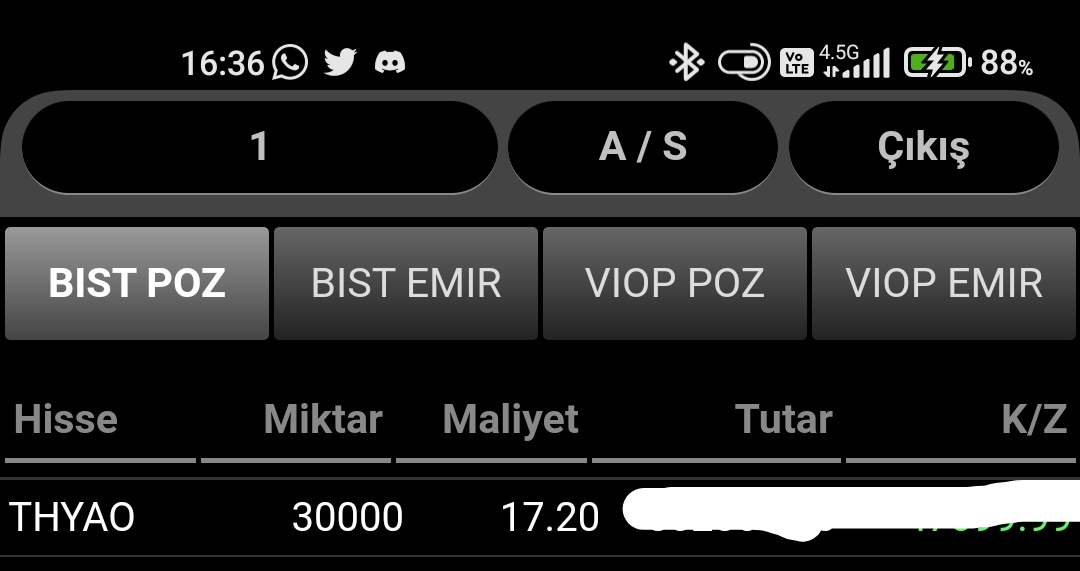 _AAVCI_'s tweet photo. 12.20 maliyetli taşıdığım ve dün de 17.20 dipten yakaladığım #thyao onay almasına müteakip dinlenerek 20-25 yolculuğu hayırlı olsun yazacaktım ki twit askıda kalmış :) neyse yolu açık olsun... https://t.co/L8lvbOUqPq