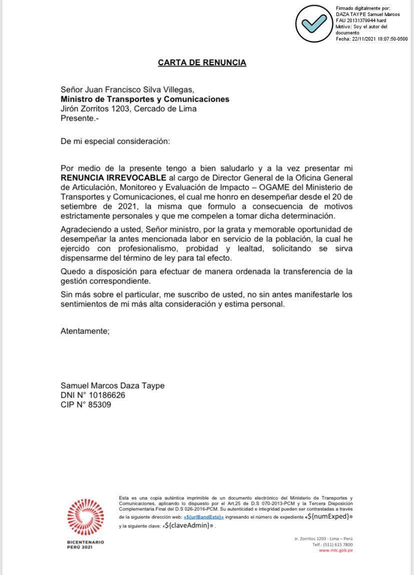 TrujiYo's tweet photo. ¿Recuerdan al expresidente de la Federación de Colectiveros, convertido en Director General del MTC?

Ha renunciado, tras informe de #PuntoFinal: @jmhidalgo. https://t.co/npNZv1LYMX