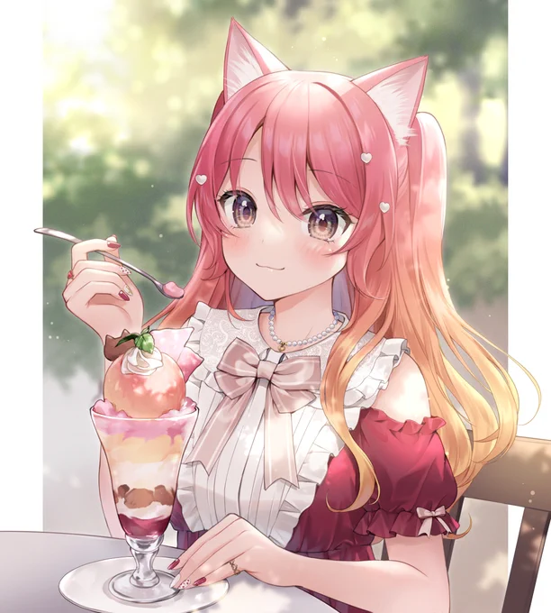 ツーサイドアップ大好き!!
#いいツーサイドアップの日 
