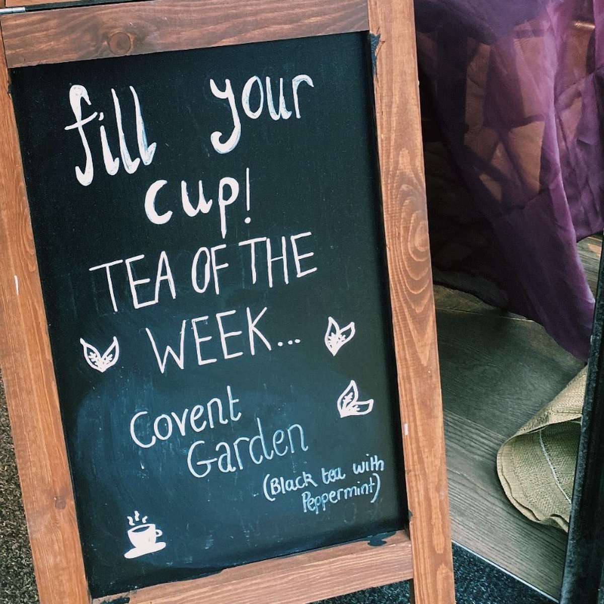 Teapalace_bham's tweet photo. Every Tuesday we choose a new tea from our tea wall as our ‘tea of the week’ and this time it’s ‘Covent Garden’ which is a black tea with peppermint! #teapalace https://t.co/aroNqqvu57