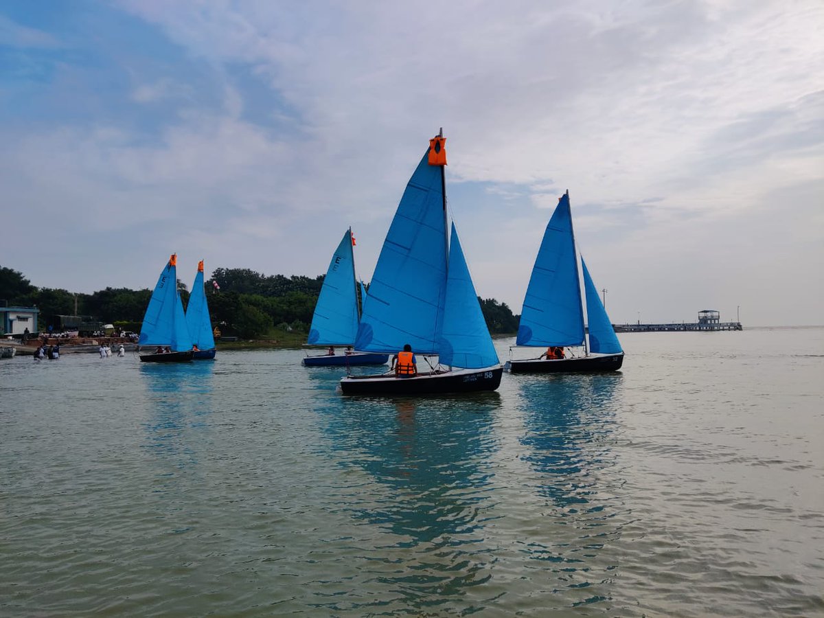 NCCDteOdisha's tweet photo. #NationalCadetCorps  All India NCC Yatching Regatta 2021 was cocluded today at Chilka Lake, Odisha. Odisha NCC Dte bagged the overall first position while Punjab, Haryana, HP &amp; Chandigarh Dte and Karnataka &amp; Goa Dte claimed the first and second Runners Up positions respectively. https://t.co/Z5mFFHZgFO