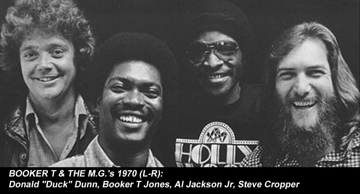 espofootball's tweet photo. #BTD Nov24,1941 #DonaldDunn "Duck" RIP bass guitarist, record producer, songwriter. #BookerT and the #MG's 1962 US #3 "Green Onions" & 1969 UK #4 "Time Is Tight" and a session bassist for #Stax Records. 1992 inducted in @rockhall of Fame as a member of Booker T. & the M.G.'s https://t.co/1WWSdCQtH1