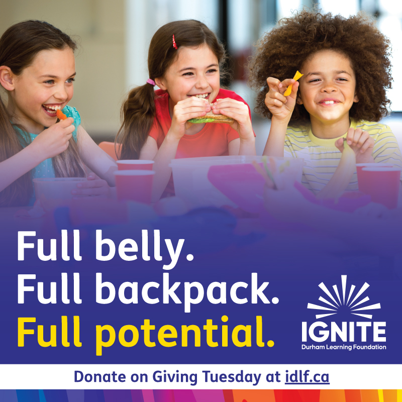 The countdown is on! Only *one week* until Giving Tuesday, when charities around the world receive critical support for the work they do. To learn more about how we are making tomorrow brighter for children in <a href="/DDSBSchools/">Durham District School Board (DDSB)</a>, visit idlf.ca!