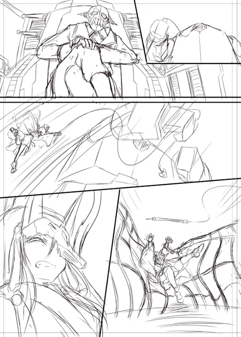 ページ数多いのであまり進捗が順調とは言えませんが下描きいちおう着々とは進んでますー
やっぱ楽しいのでしっかり完成させたいところー 