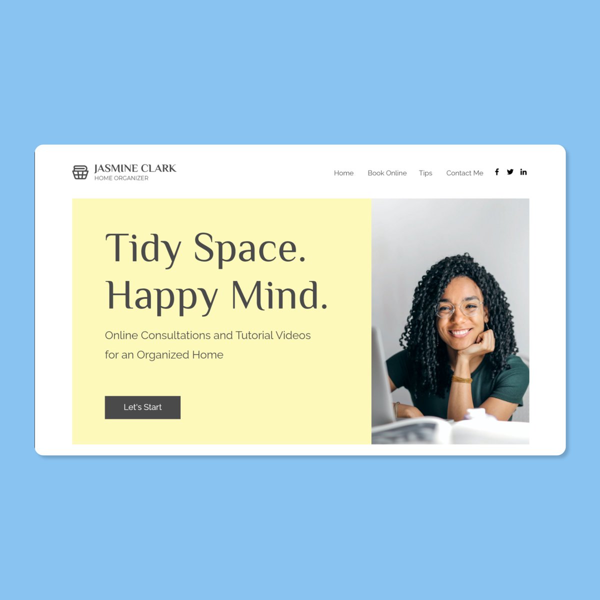 webtech_office's tweet photo. Website snippet of our recent project.

Keep an eye out for our next post for the full design!

#webdesign #webdevelopment #webdesigner #webdeveloper #manchester #smallbusiness #organizing #organization #declutter #organized #getorganized #professionalorganizer https://t.co/k7AxzulE7j