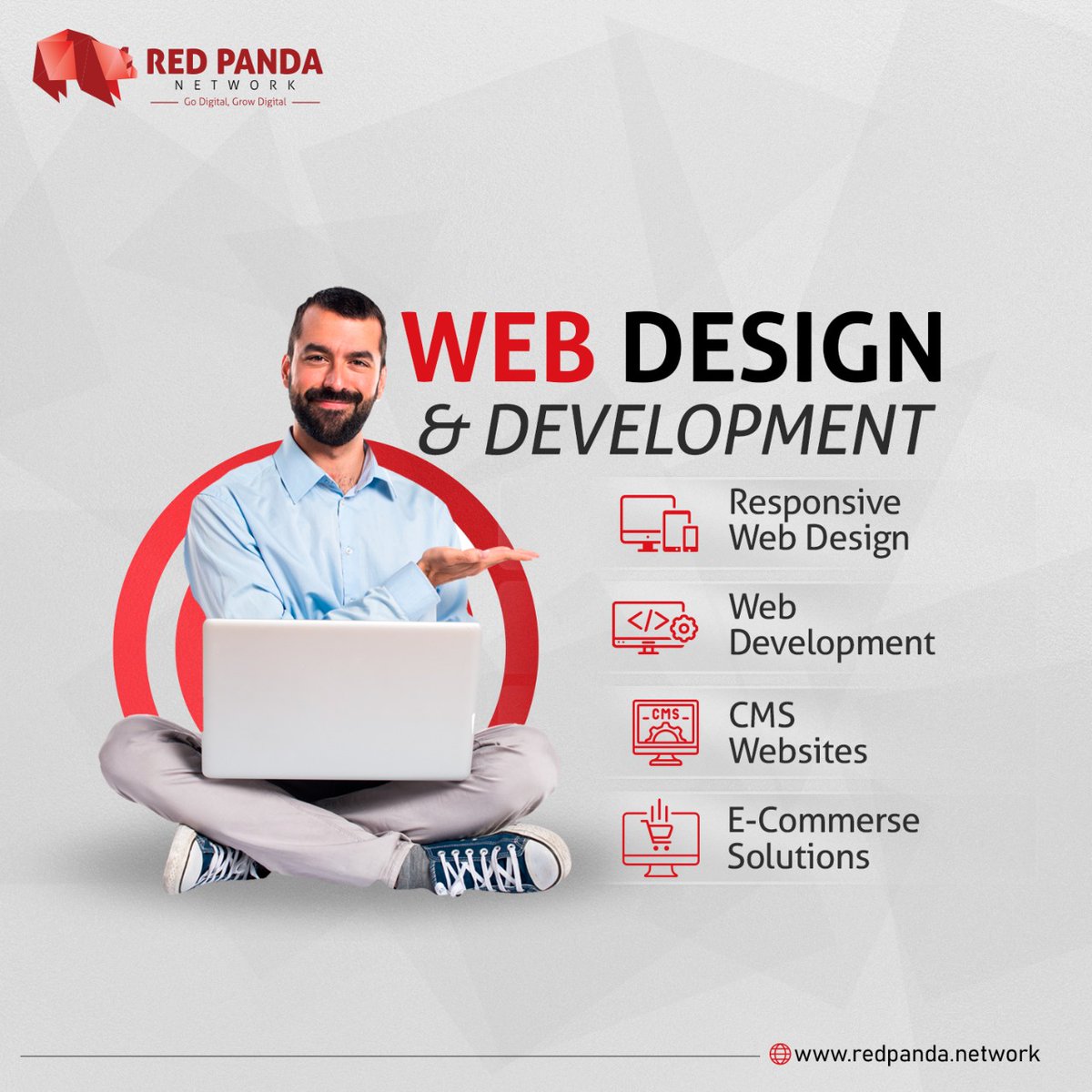 redpandaservice's tweet image. Do you want to boost your business value?
Red Panda has a solution for it! Get the best services for web development &amp;amp; web design for your business. 
Get in touch with us today, DM us!
redpanda.network
#redpanda #fliproapp #appdevelpment #technologysolutions