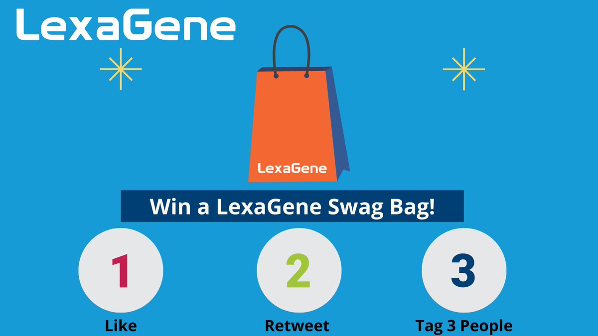 LexaGene (@lexa_gene) on Twitter photo #Giveaway! Win a #LexaGene swag bag! You must be following our twitter handle <a href="/lexa_gene/">LexaGene</a>. 1. Like this tweet 2. Retweet 3. Tag 3 people. We will pick one lucky winner at random that follows all the steps. Good luck! #Giveaway! Win a #LexaGene swag bag! You must be following our twitter handle <a href="/lexa_gene/">LexaGene</a>. 1. Like this tweet 2. Retweet 3. Tag 3 people. We will pick one lucky winner at random that follows all the steps. Good luck!