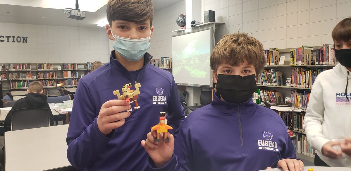 LSMSlibrary's tweet image. Turkey Lego Challenge in the library! #LaSallePRIDE #RSDlibraries