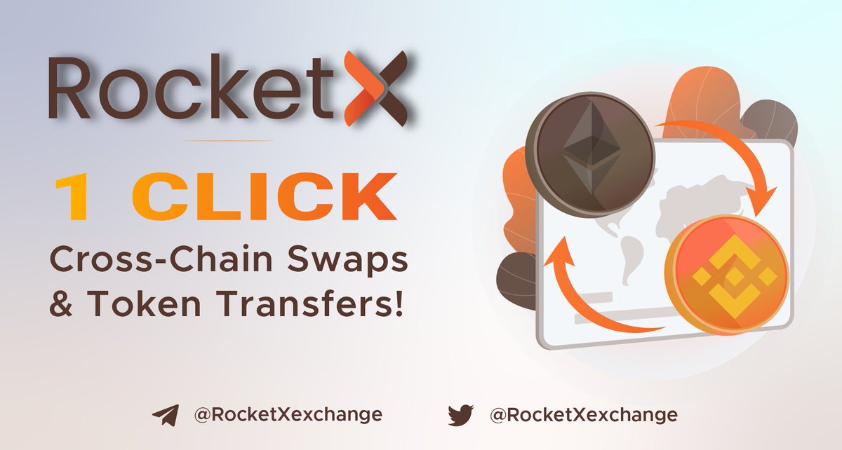 #Binance Bridge shut-down on 25th Nov!! 🤔   FRET NOT #crypto traders, #RocketX got you covered! 🌉

1 Click Cross-Chain BRIDGE &amp; SWAP between <a href="/ethereum/">Ethereum</a>  &amp; <a href="/BinanceChain/">Binance Chain</a> networks ! 👐✌️

📢#RocketX BETA Release on 25th Nov 🚀 2 more days to go💪
Get ready &amp; spread the word!🤝$RVF