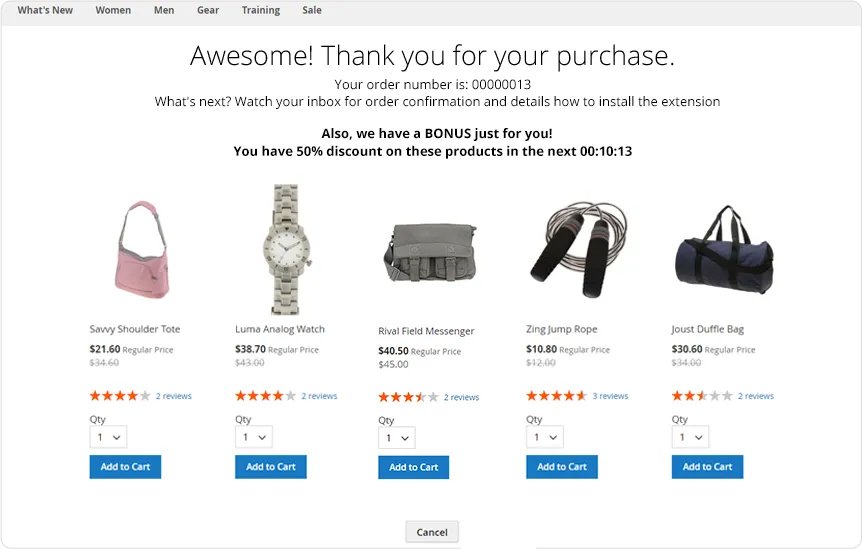 mageside's tweet photo. #PostPurchaseUpsell extension for #Magento2 is compatible with major payment options such as: #AuthorizeNet, #Stripe, #Braintree, #Paypal and others.
Also, customers don't enter the paymant details for the upsell. How? Easy: https://t.co/v45o0DmxCc https://t.co/m6RH5vzGWx