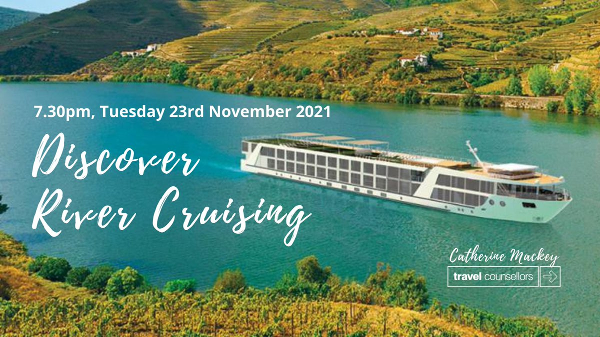 Last chance to sign up for my Discovery Evening tonight, all about the world of River Cruising Xx eventbrite.co.uk/e/discover-riv…