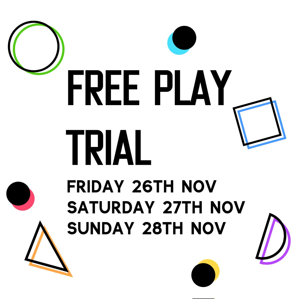 We will be trialling replacing coin op with free play at the arcade from this Friday!
For £5 you can play all the arcade machines on free play (no coins needed) all day from open ’til closing. Last purchase 1 hour before closing.
More info👇
nugamearcade.com/freeplay-booki…

#southampton