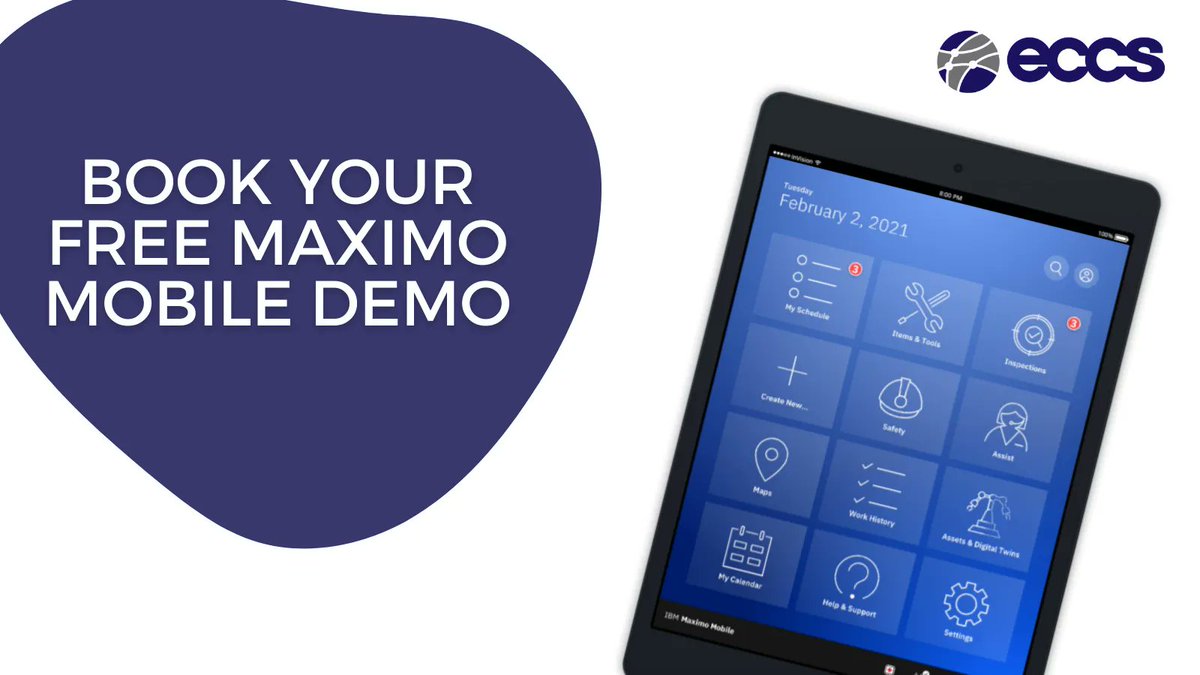 ECCS_Ltd's tweet photo. Don't worry if you missed our latest webinar on #MAXIMOMobile, contact us at sales@eccs.co.uk to book your FREE demo! https://t.co/kuqTZEmeWN