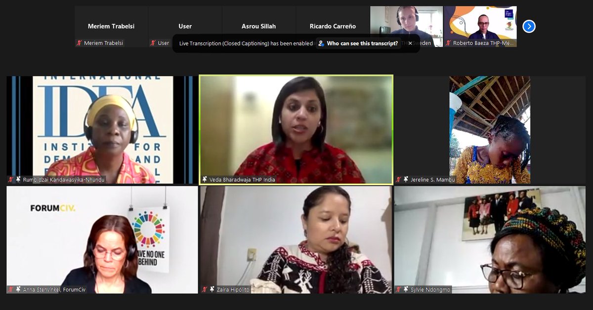 iKNOW_Politics's tweet photo. #Womeninpolitics in #India often face threats, harassment, and #genderbasedviolence. Many #womenleaders were attacked and kidnapped, which makes women fear participating in #politics & #publiclife, says Veda Bharadwaja of the @THP_Ind.
#ElectedToLead #OrangeTheWorld #VAWP https://t.co/taUhqSAQhL