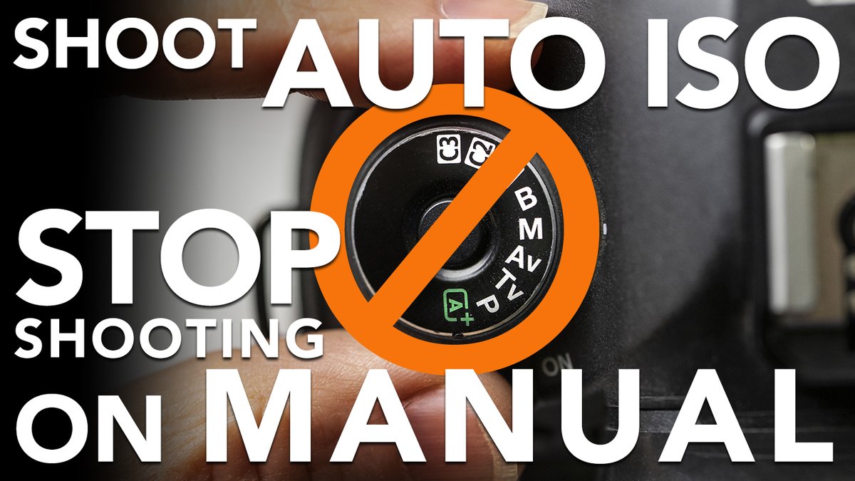 TheSlantedLens's tweet photo. Stop shooting on manual. Learn when you should use auto ISO. Don't let your camera control two of the exposure triangle. Only let it control one. Watch it here: https://t.co/SSgOLYrHYB

#AutoISO #FreezeAction #Photography #Manual #ISO #Shutter #CameraSettings #FreezeAction https://t.co/h0blmwyyWZ