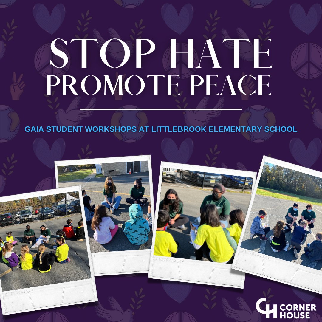 Our GAIA students are back in-person and hard at work spreading positive messages about peace, peer support, inclusion, and growing up to local elementary schools. We're so excited to have our students be able to gather together again safely and joyfully!