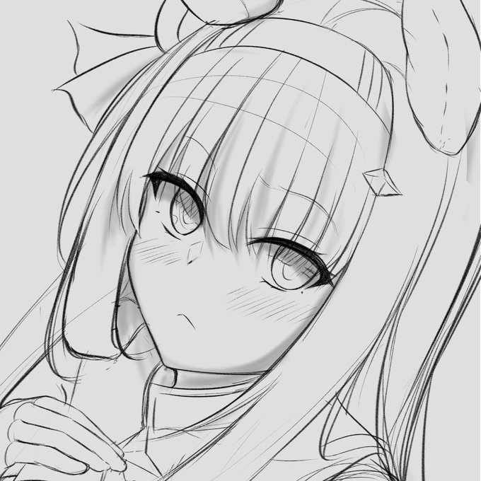 何かスズカ久々に描く気がするな… 