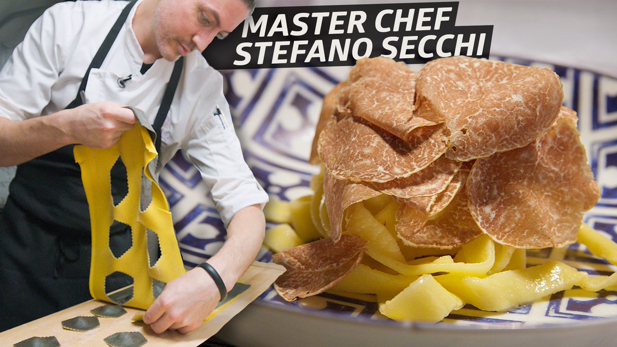 How chef Stefano Secchi makes king crab Girasole at Michelin-starred Rezdôra eater.com/22791767/chef-…