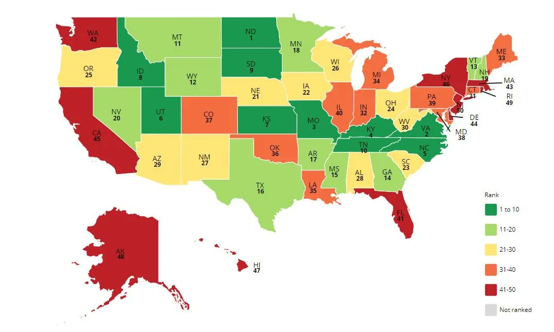 SafranLaw's tweet photo. NC ranked fifth on the annual highway performance rankings with the second-most total amount of state-owned highway miles. https://t.co/wwoK7OUyPN https://t.co/XOcXr90Hz1